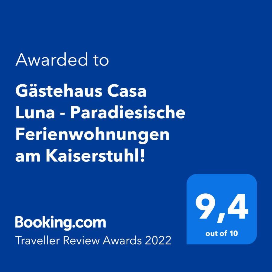 Gaestehaus Casa Luna - Paradiesische Ferienwohnungen Am Kaiserstuhl! Bischoffingen Екстер'єр фото